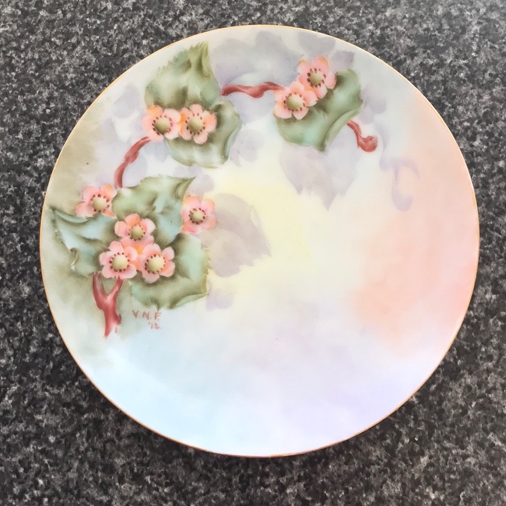 Vintage Bavarian Plate